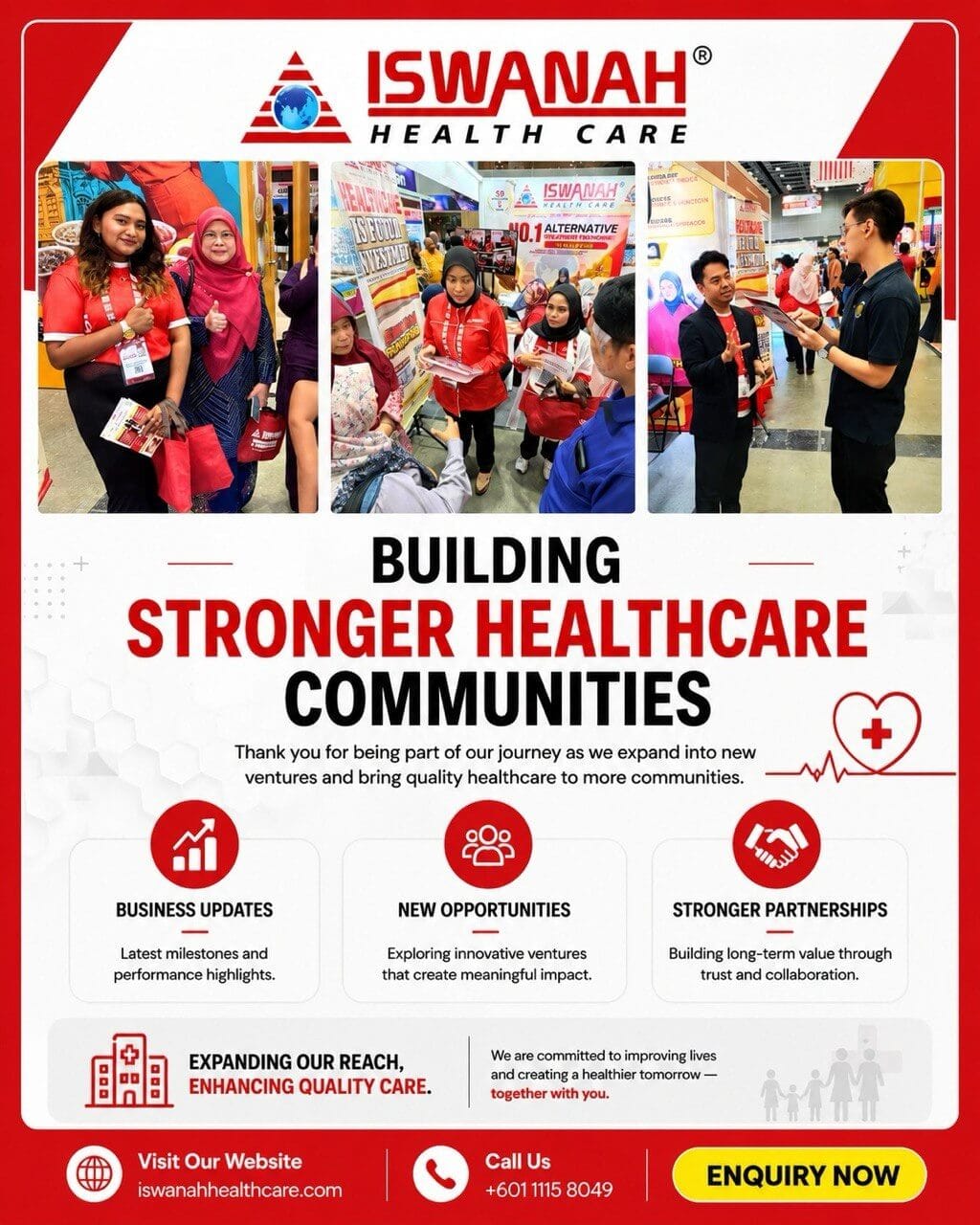 Iswanah Healthcare — building stronger healthcare communities